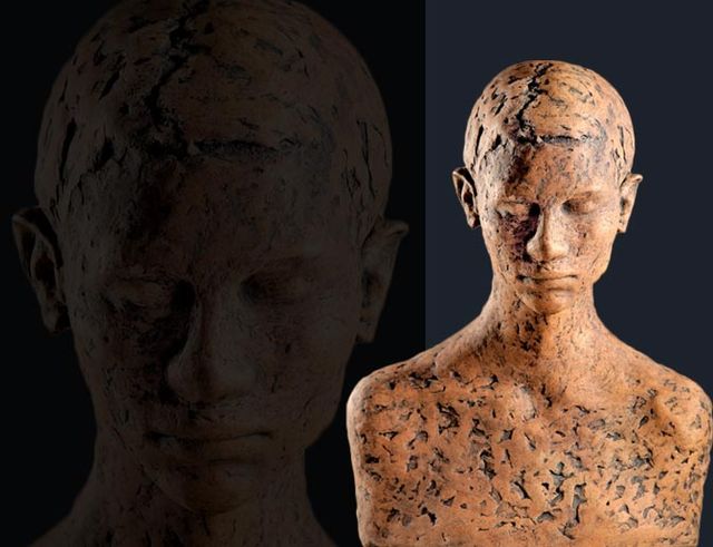 Menneskefigurer - værk af Annette Valstrøm